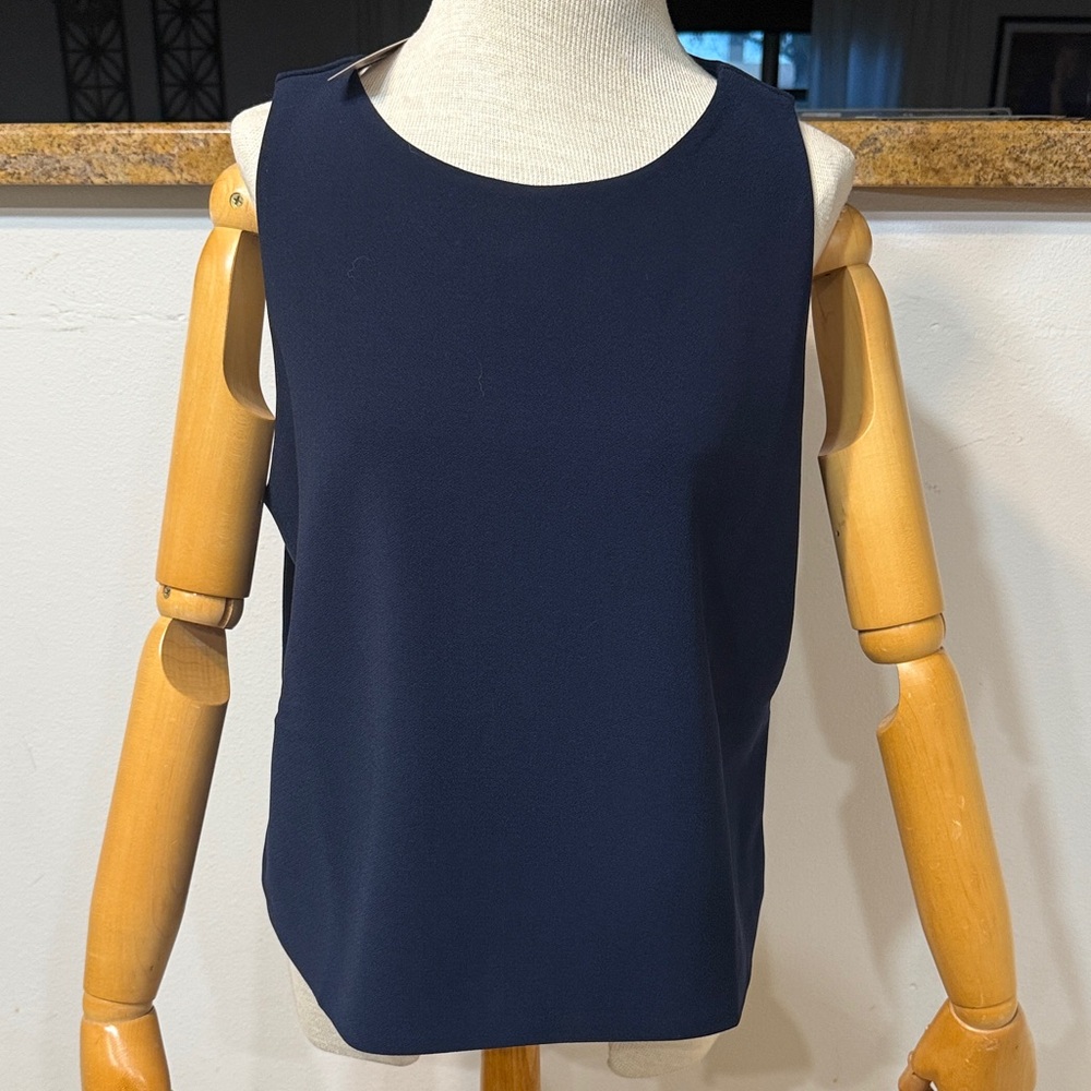 NIC+ZOE Classic Navy Tank Top